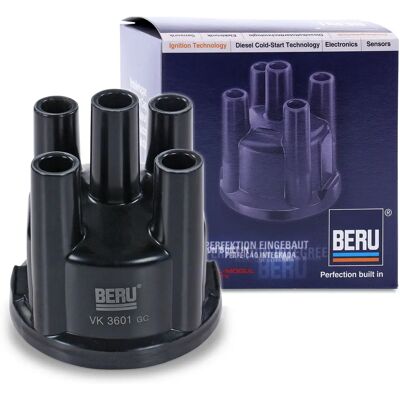 Cappuccio del distributore di accensione Beru VK3601 per VW Golf, Seat Ibiza, Audi 80 Cappuccio del distributore di accensione Beru VK3601 per VW Golf, Seat Ibiza, Audi 80