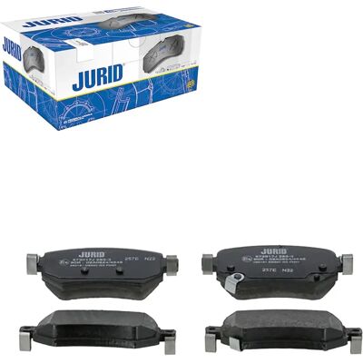 Jurid Bremsbeläge Satz für Mazda 6 - Hinterachse, 15,5mm Jurid Bremsbeläge Satz für Mazda 6 - Hinterachse, 15,5mm