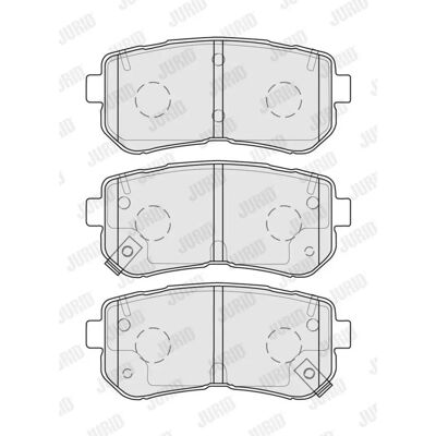 JURID 574047J - Juego de pastillas de freno para Hyundai Tucson, Kia Sportage IV JURID 574047J - Juego de pastillas de freno para Hyundai Tucson, Kia Sportage IV