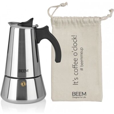BEEM Edelstahl Espresso Maker - Edelstahl BEEM Edelstahl Espresso Maker - Edelstahl