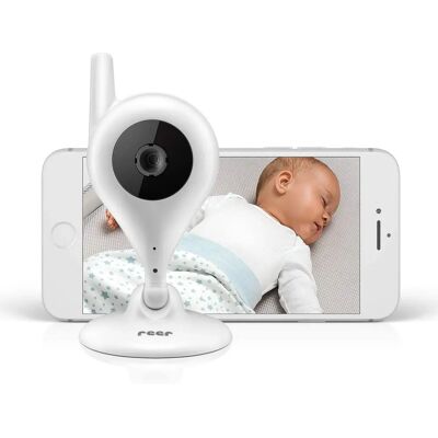 reer BabyCam - Monitor de bebê sem fio com visão noturna reer BabyCam - Monitor de bebê sem fio com visão noturna