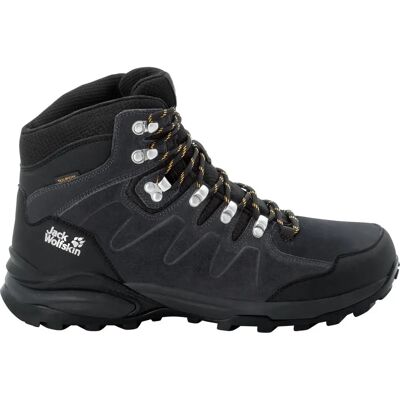 Jack Wolfskin Refugio Texapore Mid - Wanderschuhe - Alljahr Herren Grau Jack Wolfskin Refugio Texapore Mid - Wanderschuhe - Alljahr Herren Grau