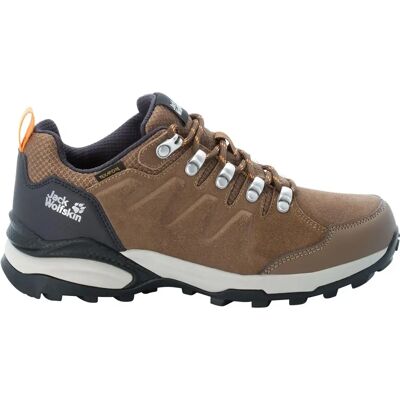Jack Wolfskin Refugio Texapore Low Women (4050821) - brązowy/aprykot Jack Wolfskin Refugio Texapore Low Women (4050821) - brązowy/aprykot