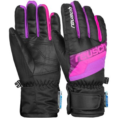 Gants de ski REUSCH Dario R-Tex XT Junior - unisex - Noir / Rose Glo - 6 Gants de ski REUSCH Dario R-Tex XT Junior - unisex - Noir / Rose Glo - 6