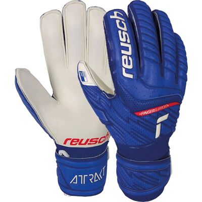 REUSCH Model 4 Kids Goalkeeper Gloves - Blue & White REUSCH Model 4 Kids Goalkeeper Gloves - Blue & White