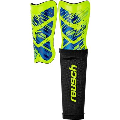 REUSCH Attrakt Supreme Gelb Blau Multicolor Schienbeinschoner - Fußball Protektoren REUSCH Attrakt Supreme Gelb Blau Multicolor Schienbeinschoner - Fußball Protektoren