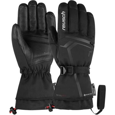 Gants de Ski Reusch Down Spirit GTX - Noir/Argent Gants de Ski Reusch Down Spirit GTX - Noir/Argent