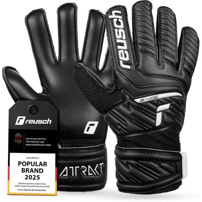 Gants de gardien REUSCH Attrakt Solid Junior - noir - 6 Gants de gardien REUSCH Attrakt Solid Junior - noir - 6