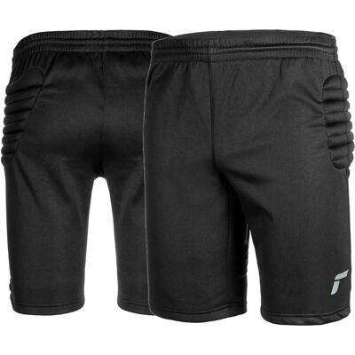 Shorts de Entraînement GK REUSCH Junior - Unisexe Noir Argent - Short pour Gardien Shorts de Entraînement GK REUSCH Junior - Unisexe Noir Argent - Short pour Gardien