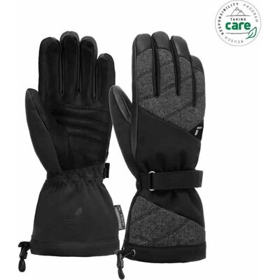 Gants de Ski REUSCH Sonja R-TEX XT - Imperméables, Paume en Peau de Mouton de Luxe - Publicité Gants de Ski REUSCH Sonja R-TEX XT - Imperméables, Paume en Peau de Mouton de Luxe - Publicité