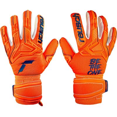 REUSCH Kinder Torwarthandschuhe Attrakt Freegel Silver Junior - orange, blau - 6 - Torwarthandschuhe REUSCH Kinder Torwarthandschuhe Attrakt Freegel Silver Junior - orange, blau - 6 - Torwarthandschuhe
