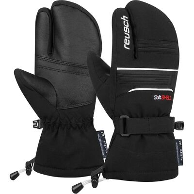 Gants de Ski REUSCH Kondor R-TEX XT Junior Lobster - Noir-Blanc Gants de Ski REUSCH Kondor R-TEX XT Junior Lobster - Noir-Blanc