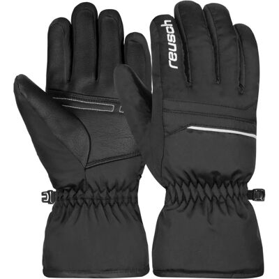 Guanti da Sci Reusch Alan Junior - Unisex - Nero / Bianco - 6,5 Guanti da Sci Reusch Alan Junior - Unisex - Nero / Bianco - 6,5