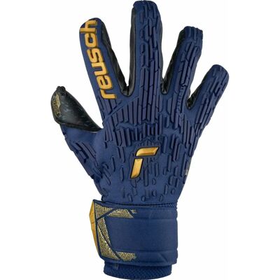 REUSCH - Attrakt Freegel Fusion Goaliator - Blau/Gold - Goalkeeper Gloves REUSCH - Attrakt Freegel Fusion Goaliator - Blau/Gold - Goalkeeper Gloves