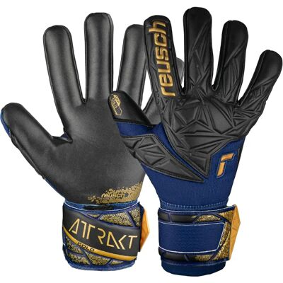 REUSCH Attrakt Gold NC Målvaktshandskar - Hög grepp, Hållbar, Ergonomisk REUSCH Attrakt Gold NC Målvaktshandskar - Hög grepp, Hållbar, Ergonomisk