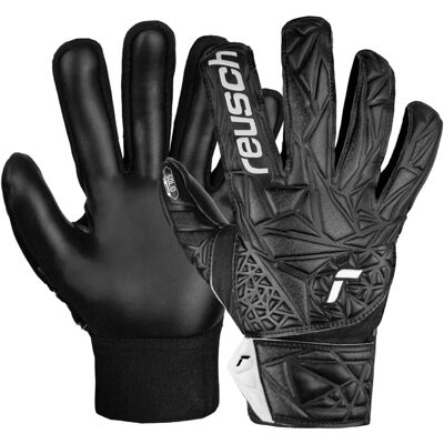 Gants de gardien Reusch noirs - Attrakt Starter Solid - Gants de gardien junior Gants de gardien Reusch noirs - Attrakt Starter Solid - Gants de gardien junior