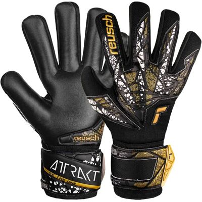 Reusch Attrakt Silver NC Finger Support - Torwarthandschuhe Reusch Attrakt Silver NC Finger Support - Torwarthandschuhe