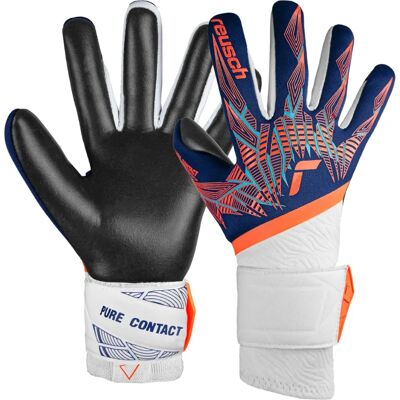 Reusch Pure Contact Gold Torwarthandschuhe - Blau, Gr. 8 Reusch Pure Contact Gold Torwarthandschuhe - Blau, Gr. 8