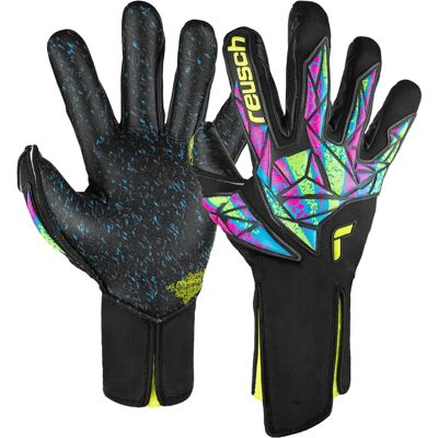 Gants de gardien Reusch Attrakt Fusion - Noir - 10 - Publicité Gants de gardien Reusch Attrakt Fusion - Noir - 10 - Publicité