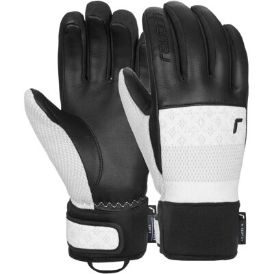 Reusch Re:Knit Elisabeth R-TEX XT - Femme - blanc / noir - Gants Reusch Re:Knit Elisabeth R-TEX XT - Femme - blanc / noir - Gants