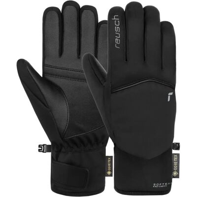 Gants de Ski Reusch Amira GORE-TEX - Argent/Noir - Femmes Gants de Ski Reusch Amira GORE-TEX - Argent/Noir - Femmes