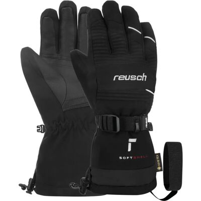 Gants de ski pour enfants Reusch Maxim GORE-TEX Junior - Noir / Blanc Gants de ski pour enfants Reusch Maxim GORE-TEX Junior - Noir / Blanc