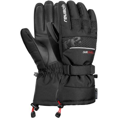 Guantes de esquí para hombres REUSCH Connor R-Tex XT - Negro/Blanco - Talla 8,5 Guantes de esquí para hombres REUSCH Connor R-Tex XT - Negro/Blanco - Talla 8,5