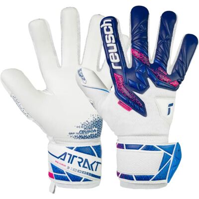 Gants de gardien blancs Reusch - Attrakt RE:GRIP NC - Taille 9.5 - Publicité Gants de gardien blancs Reusch - Attrakt RE:GRIP NC - Taille 9.5 - Publicité