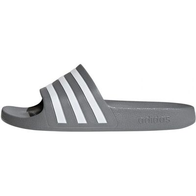 Adidas Aqua Adilette - Adilette Aqua Σαγιονάρες γκρι τρία/υποδήματα λευκό/γκρι τρία Adidas Aqua Adilette - Adilette Aqua Σαγιονάρες γκρι τρία/υποδήματα λευκό/γκρι τρία
