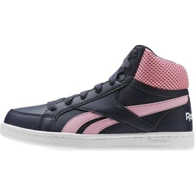 Reebok Royal Prime Mid CN4755 Granatowy/Niebieski - Uniwersalne buty dla dzieci/dorosłych przez cały rok Reebok Royal Prime Mid CN4755 Granatowy/Niebieski - Uniwersalne buty dla dzieci/dorosłych przez cały rok