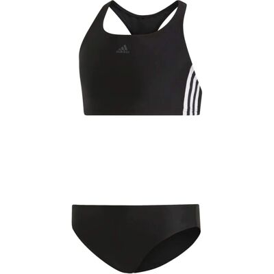 adidas Kids 3-Streifen Bikini Schwarz - Badeanzug adidas Kids 3-Streifen Bikini Schwarz - Badeanzug