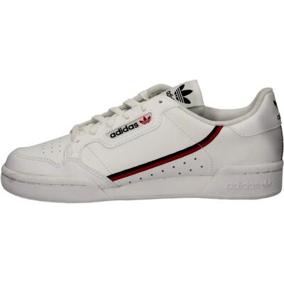 Białe buty sportowe dziecięce Adidas F99787 - Buty Białe buty sportowe dziecięce Adidas F99787 - Buty