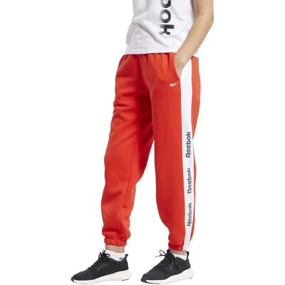 Damskie Spodnie Reebok FT0905 Czerwone - Uniwersalne na Cały Rok Damskie Spodnie Reebok FT0905 Czerwone - Uniwersalne na Cały Rok
