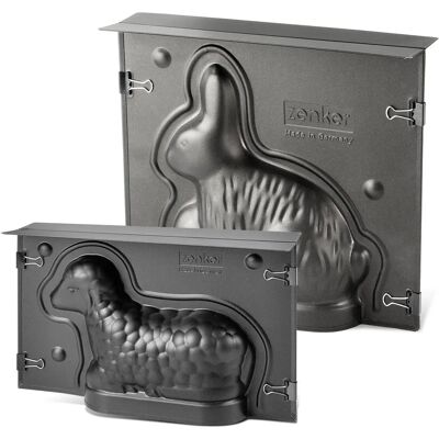 Zenker Backformen-Set Hase und Lämmchen - Back-Set Zenker Backformen-Set Hase und Lämmchen - Back-Set