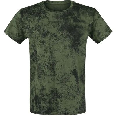 Black Premium Rebel Soul Puuvillainen T-paita - Lyhythihainen - Säännöllinen istuvuus - Vihreä - Mies Black Premium Rebel Soul Puuvillainen T-paita - Lyhythihainen - Säännöllinen istuvuus - Vihreä - Mies