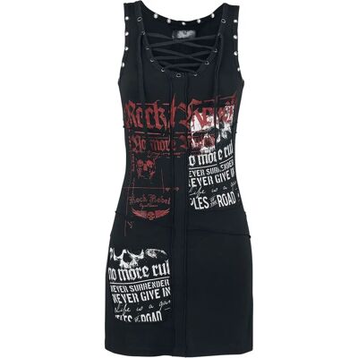 Rock Rebel by EMP Stay A Little Longer Kort kjole - Kjole Rock Rebel by EMP Stay A Little Longer Kort kjole - Kjole