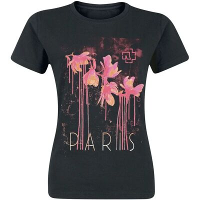 Rammstein Blut Frühling - Short sleeve T-paita - Nainen - Musta - Tuotetyyppi Rammstein Blut Frühling - Short sleeve T-paita - Nainen - Musta - Tuotetyyppi