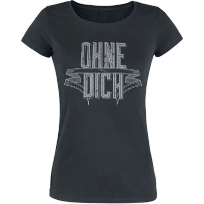 Rammstein Ohne dich kortermet T-skjorte - svart - Dame - L Rammstein Ohne dich kortermet T-skjorte - svart - Dame - L