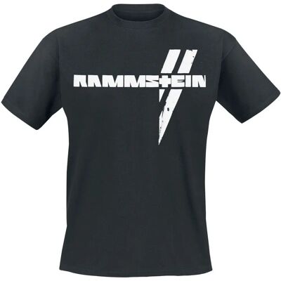 Rammstein Valkoiset Viivat T-Paita - Lyhythihainen - Mies Rammstein Valkoiset Viivat T-Paita - Lyhythihainen - Mies