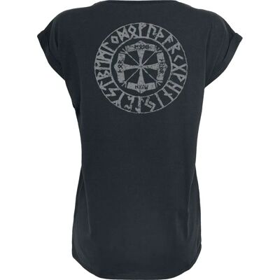 Amon Amarth Chevaux Viking Kurzarm T-Shirt - Unisex - Groß - T-Shirt Amon Amarth Chevaux Viking Kurzarm T-Shirt - Unisex - Groß - T-Shirt