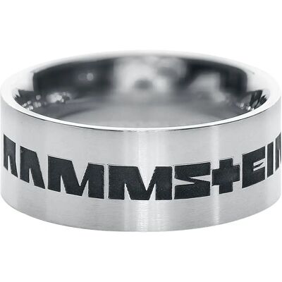 Rammstein Rengas - Unisex - Koko 62 - Ruostumaton teräs Rammstein Rengas - Unisex - Koko 62 - Ruostumaton teräs