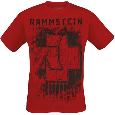 Rammstein 6 Herzen Lyhythihainen T-paita - Mies Rammstein 6 Herzen Lyhythihainen T-paita - Mies