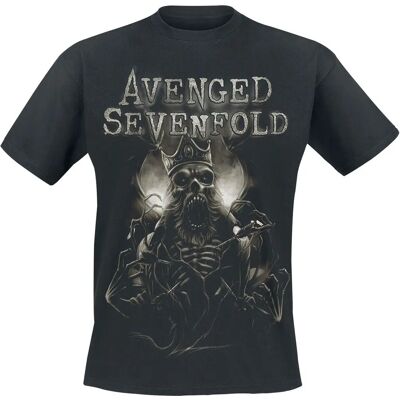 Avenged Sevenfold King lyhythihainen T-paita - T-paita Avenged Sevenfold King lyhythihainen T-paita - T-paita