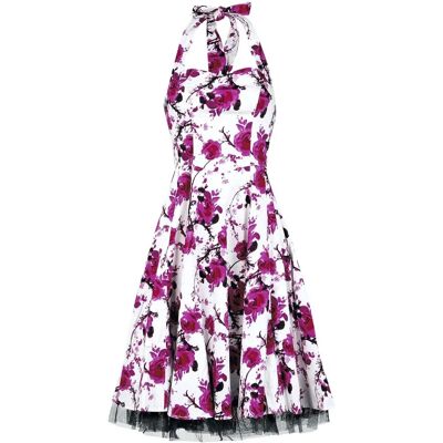 H&R London Pink Floral Midi Mekko - Mekko H&R London Pink Floral Midi Mekko - Mekko
