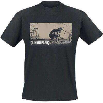 Linkin Park Meteora - Kurzes T-Shirt - Schwarz - Offizielles Merch Linkin Park Meteora - Kurzes T-Shirt - Schwarz - Offizielles Merch