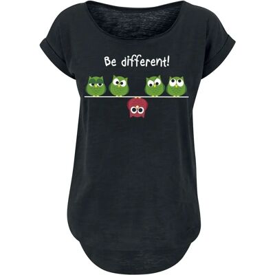 Be Different! Kurzärmliges Baumwoll-T-Shirt - T-Shirt Be Different! Kurzärmliges Baumwoll-T-Shirt - T-Shirt