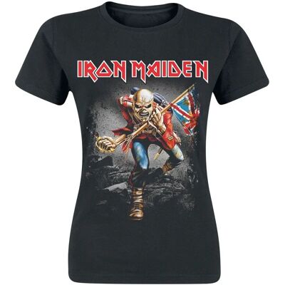 Iron Maiden Vintage Trooper - S/M/L/XL T-Shirt - Schwarz Iron Maiden Vintage Trooper - S/M/L/XL T-Shirt - Schwarz
