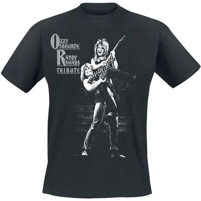 Ozzy Osbourne - Tribute Tee - Kurzarm T-Shirt - Schwarz - Reguläre Passform Ozzy Osbourne - Tribute Tee - Kurzarm T-Shirt - Schwarz - Reguläre Passform