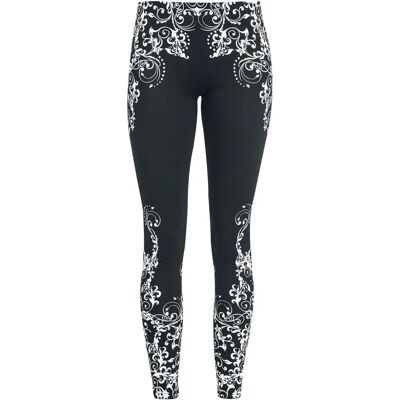 Black Premium by EMP Leggings - Yksityiskohtainen Tulostus - Leggings - Nainen - Musta Black Premium by EMP Leggings - Yksityiskohtainen Tulostus - Leggings - Nainen - Musta