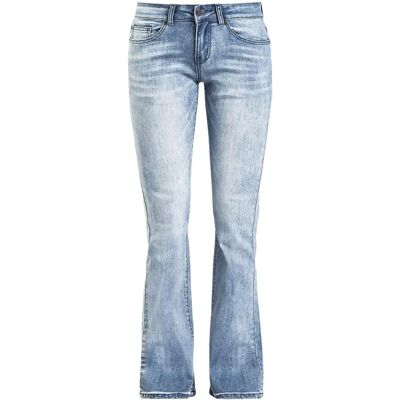 EMP Grace Vaaleansininen Bootcut Farkut - Farkut EMP Grace Vaaleansininen Bootcut Farkut - Farkut